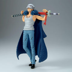 Banpresto Trafalgar Law DXF in iconic pose, ideal centerpiece for anime collections