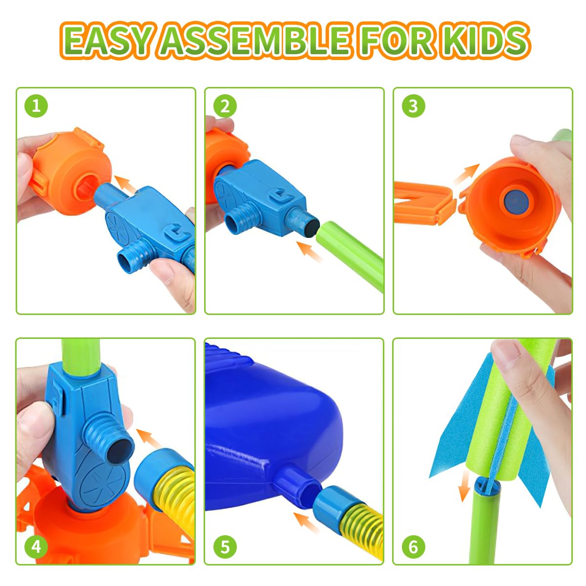 Rockets soar up to 120 feet for thrilling outdoor fun with Banvih