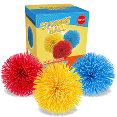 Banvih Stringy Balls 4in soft silicone strands offer deep tactile input for focus.
