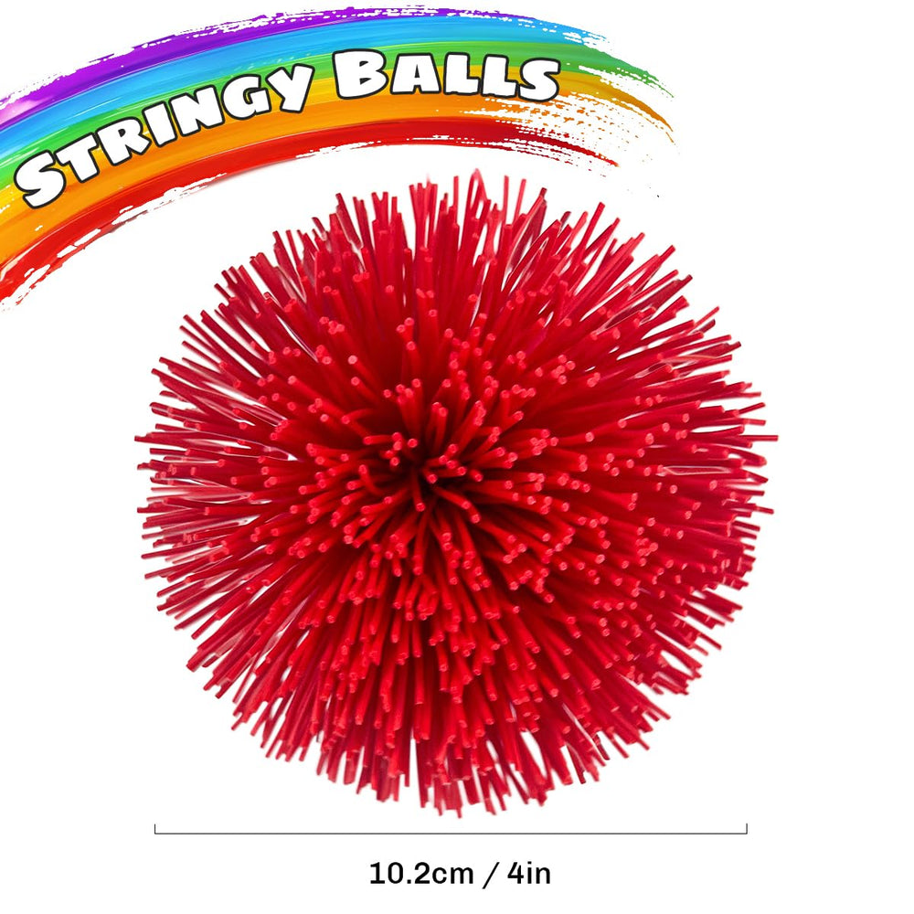 Banvih Stringy Balls are soft, stretchy, and easy to grip for hands-on play.