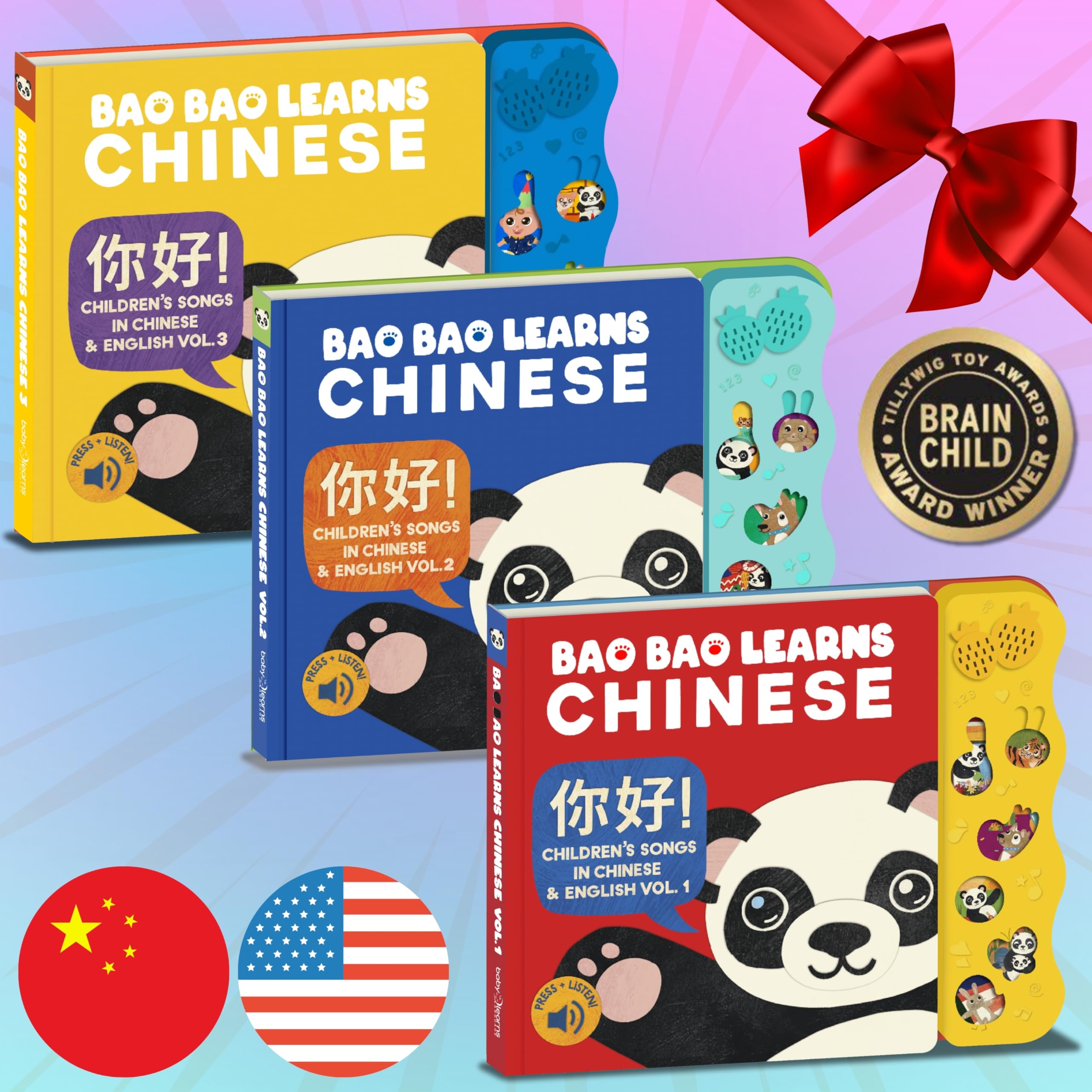 Bao Bao Learns Chinese Vol. 1 ideal gift for toddlers