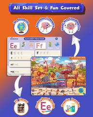 Baobrava double-sided cards offering versatile activities