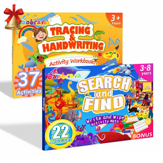 Baobrava Search and Find bundle cover encouraging learning through play