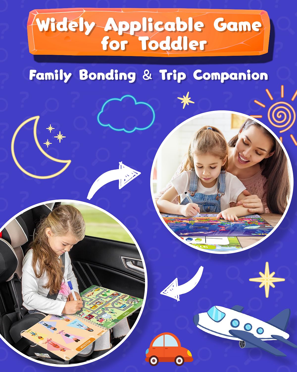 Baobrava travel toy pack designed for car and plane trips