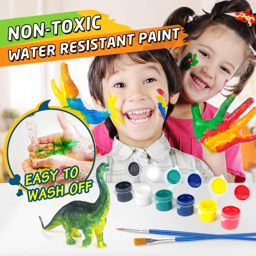 BAODLON dinosaur world painting scene invites collaborative art and storytelling.