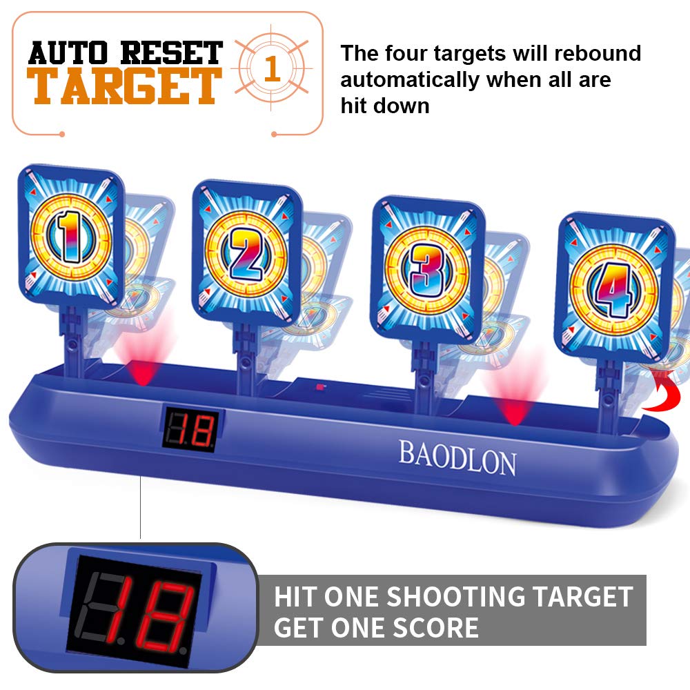 Baodlon foam-darts-pack 40-count ideal for continuous target practice