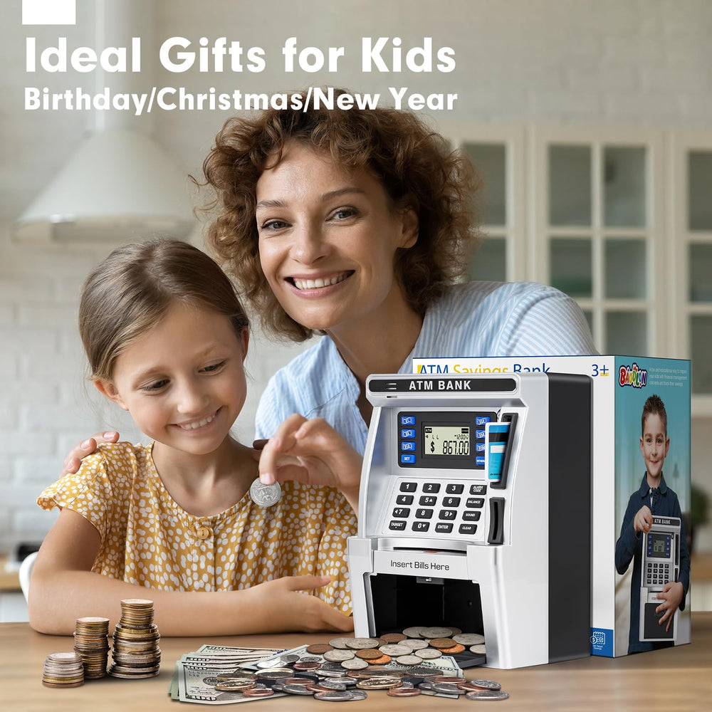 BAODLON gift-ready toy for birthdays or holidays inspires financial awareness.
