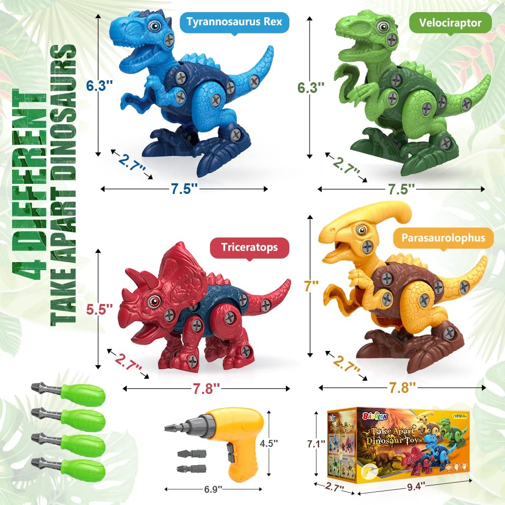 BAODLON kid building dinosaurs to encourage teamwork