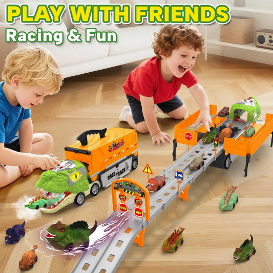 BAODLON five launcher tracks enable multi-angle racing scenarios.