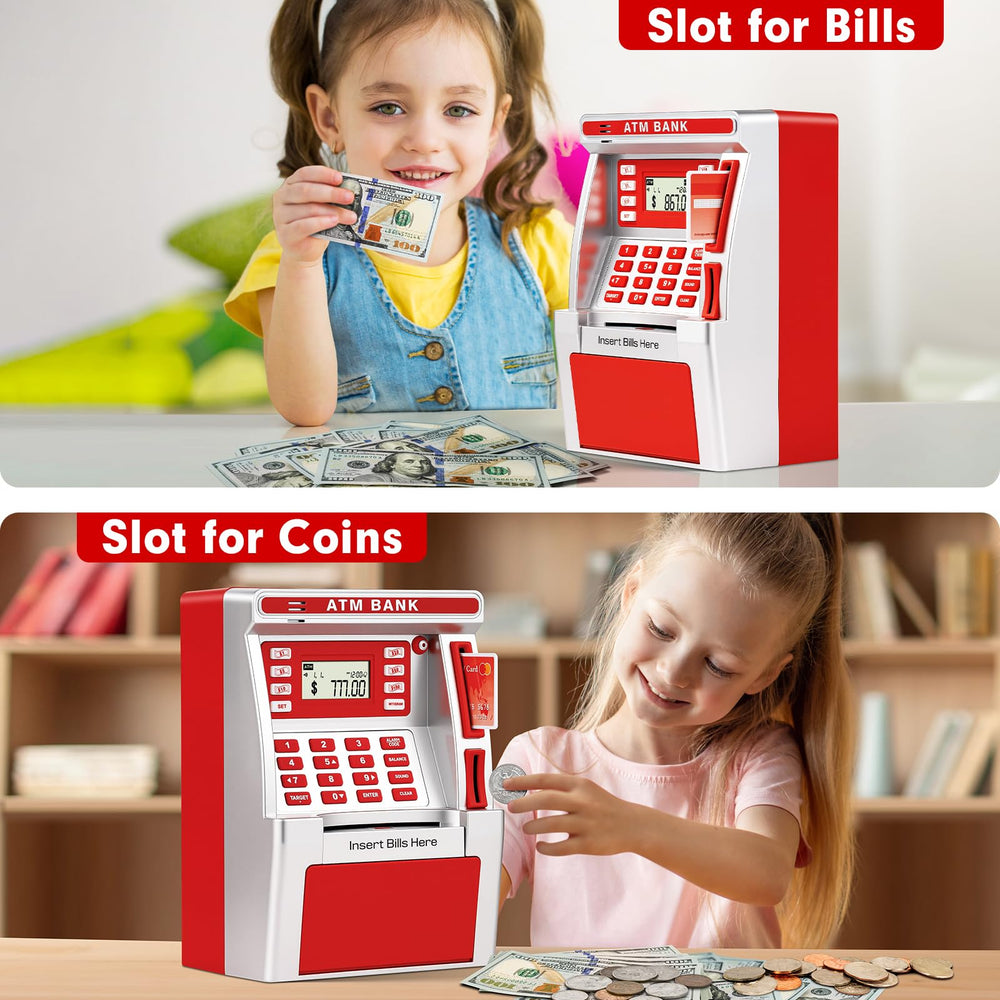 BAODLON debit card with 4-digit code protects deposits and balance.