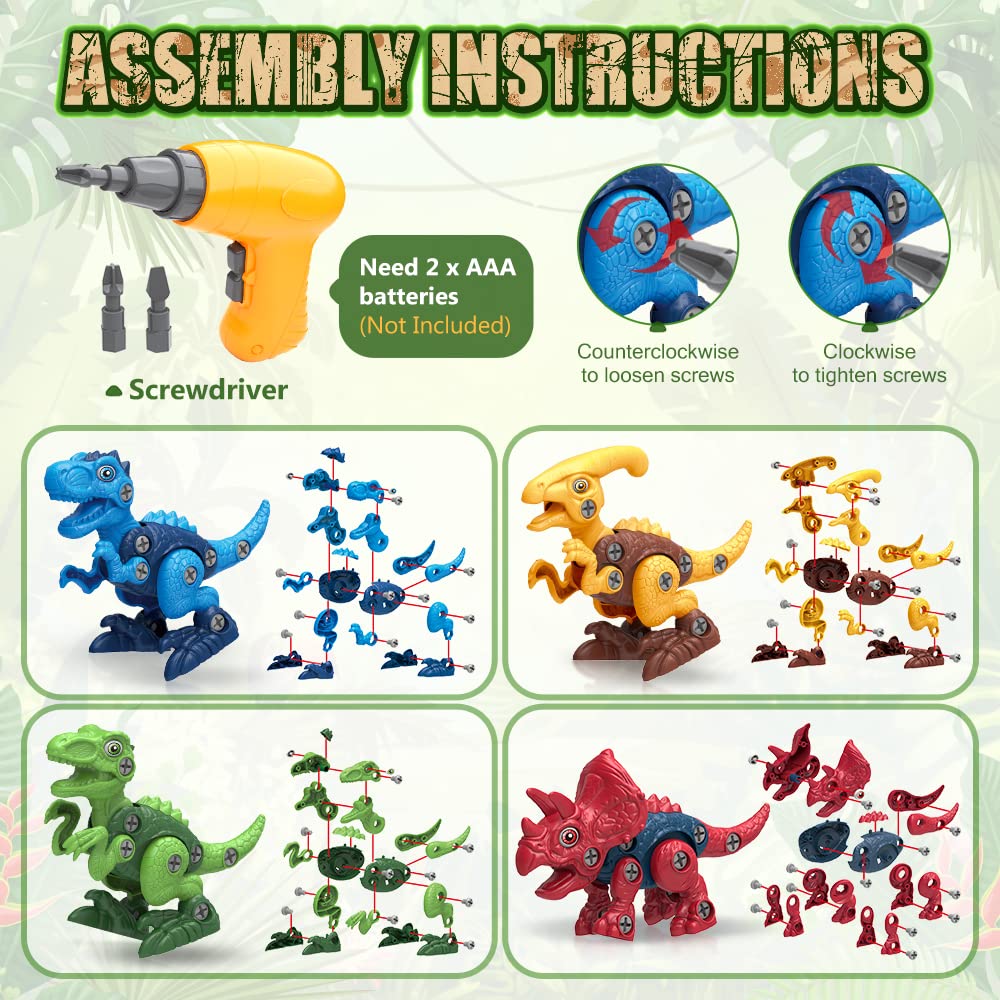 BAODLON red Triceratops dinosaur designed for safe, hands-on play