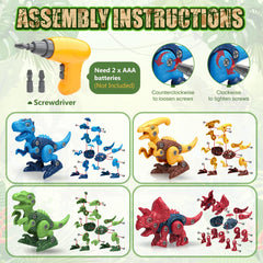 BAODLON red Triceratops dinosaur designed for safe, hands-on play