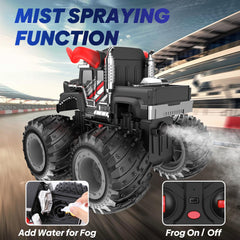 BAODLON remote-control bull monster truck 2.4GHz control for interference-free driving.