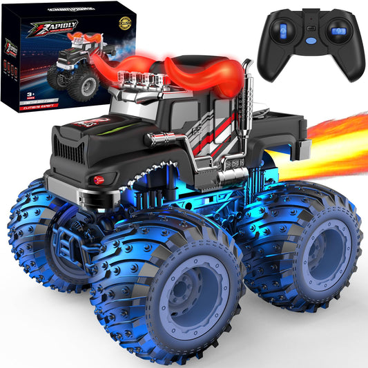 BAODLON remote-control bull monster truck front view with off-road potential.