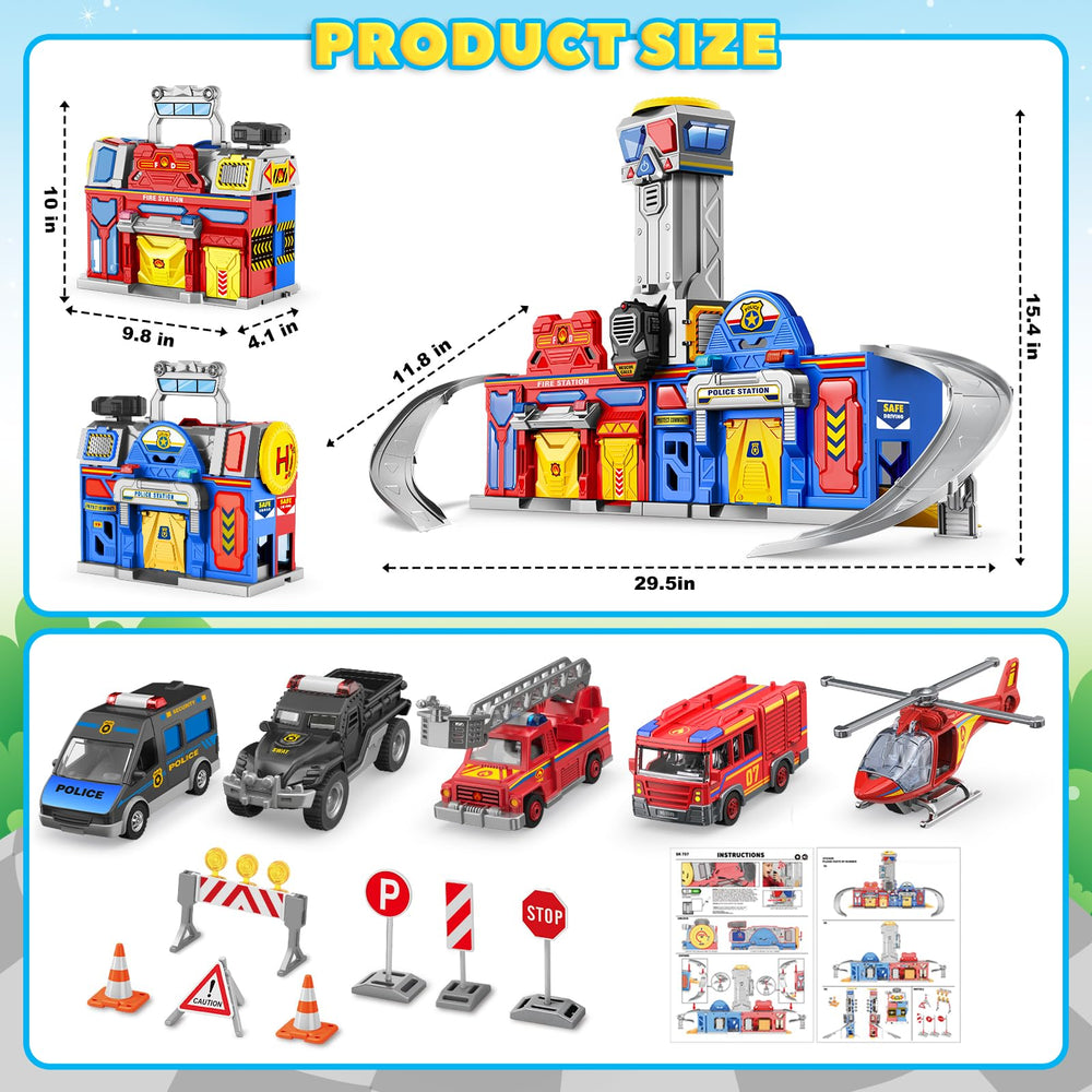Baodlon tower command center with lights and sounds for authentic play