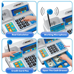 BAODLON Toy card swipe feature encouraging counting and basic financial literacy through play