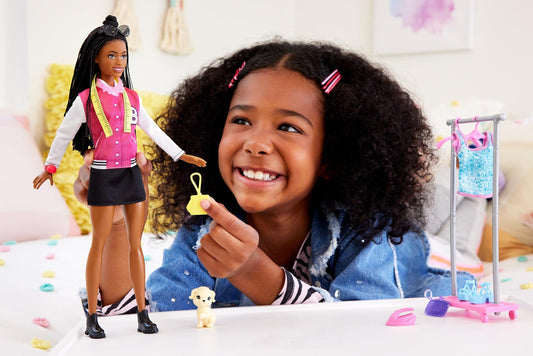 Barbie Brooklyn doll top prop to spark outfit ideas and styling.
