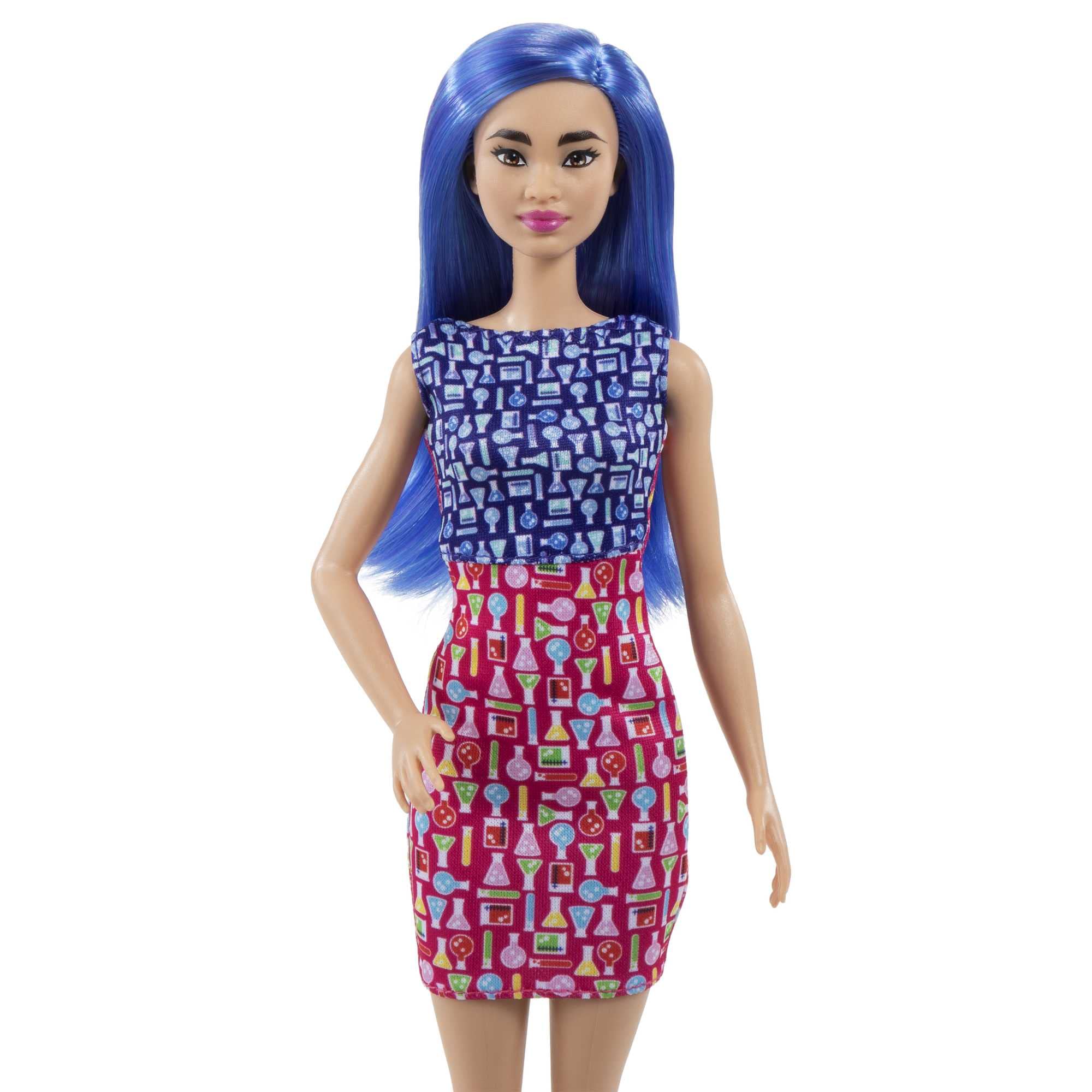 Barbie Careers Scientist doll includes lab coat and accessories for storytelling.