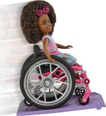 Barbie Chelsea doll ramp for accessible play setups