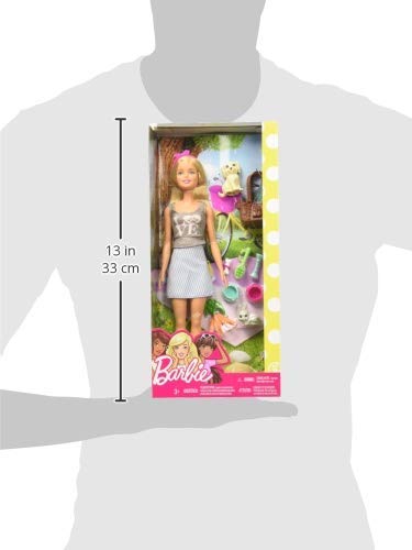 Barbie collection logo packaging highlights premium toy experience.