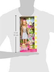 Barbie collection logo packaging highlights premium toy experience.