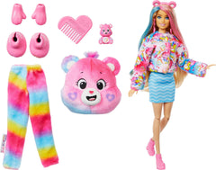 Barbie Cutie Reveal Care Bears color-change face with water play.