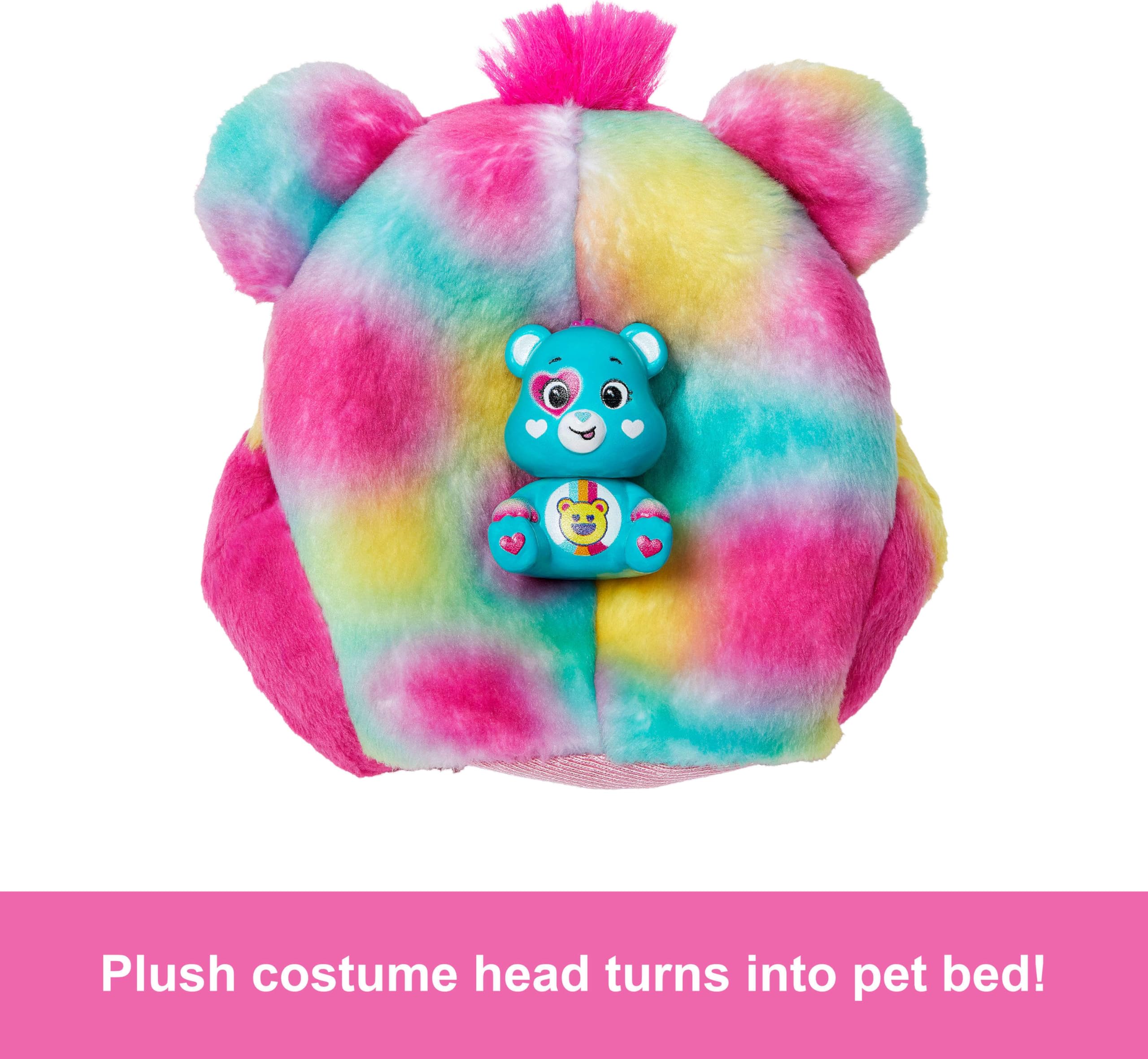 Barbie Cutie Reveal Care Bears surprise bags with fashions and accessories for outfits.