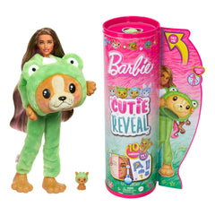 Barbie Cutie Reveal doll wearing kitten red panda costume for imaginative play