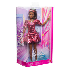 Barbie Deluxe Style Doll #6 has bendable joints for versatile posing and display.