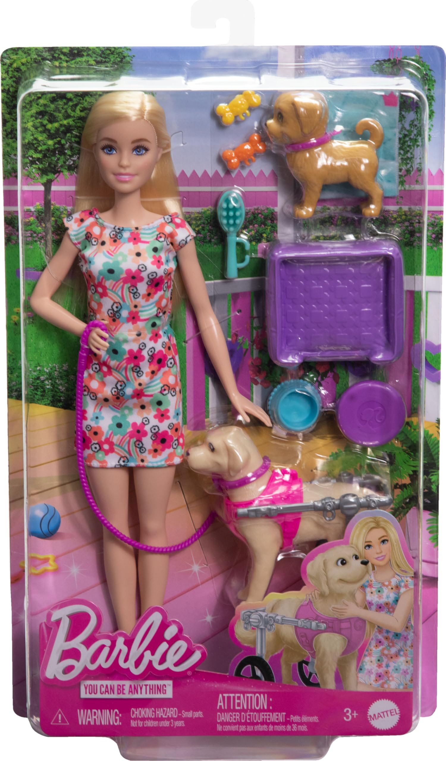 Barbie doll pet playset scene ready for storytelling adventures