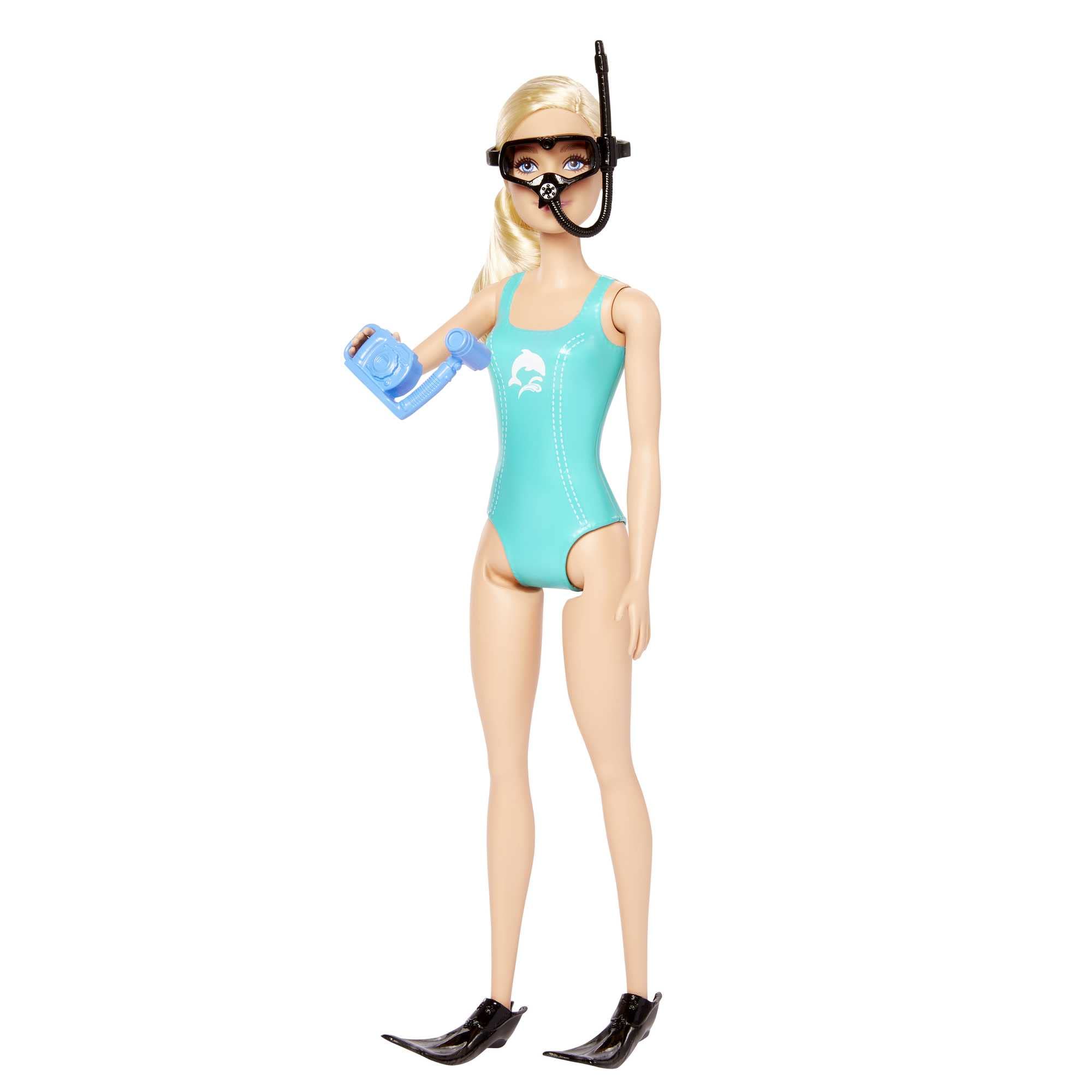 Barbie dolphin and marine life accessories enhance imaginative storytelling