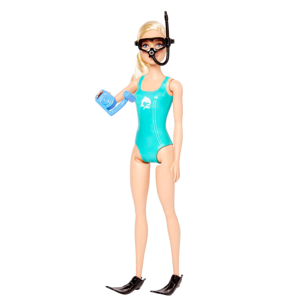 Barbie dolphin and marine life accessories enhance imaginative storytelling
