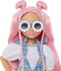 Headphones accessory for pretend music sessions and dance-ready stories
