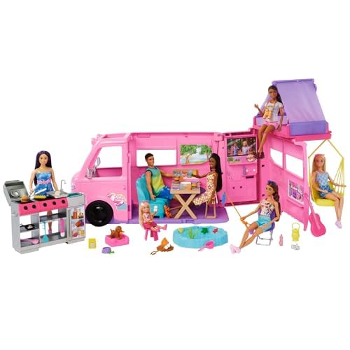 Barbie Dream Camper dining area ideal for pretend picnics and meals