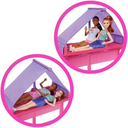 Barbie Dream Camper fishing pond sparks shoreline adventures and storytelling