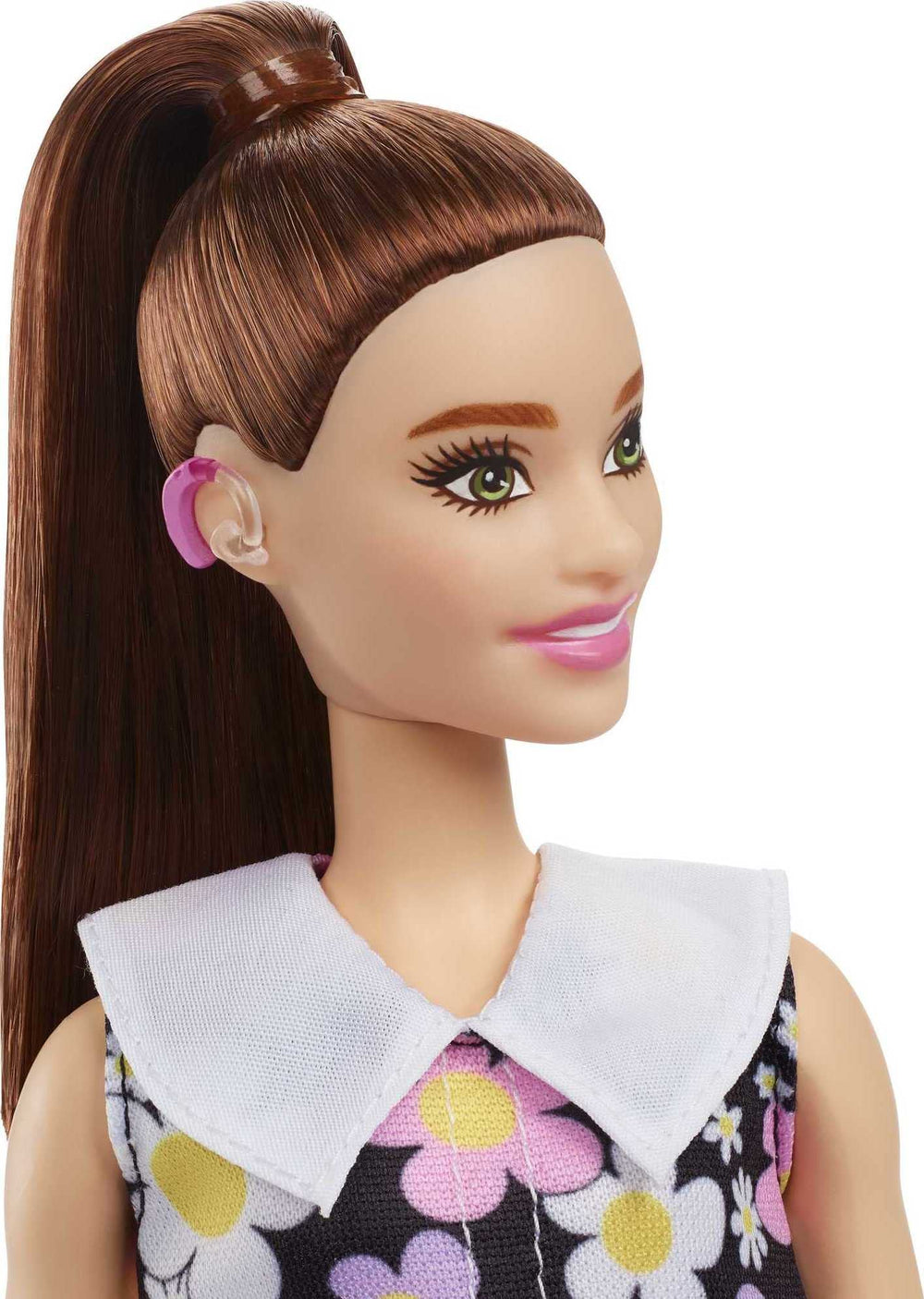 Barbie Fashionistas #187 in pink boots for a playful, modern look.