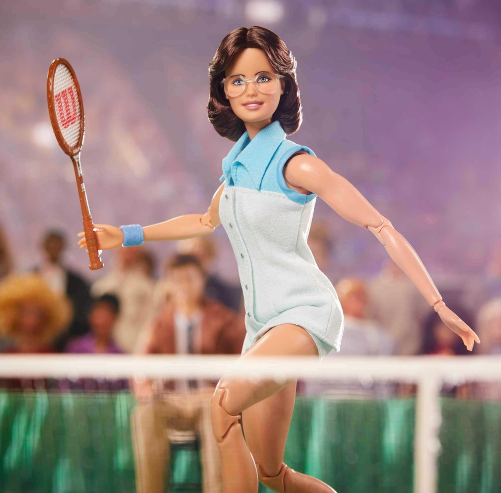 Certificate of Authenticity included with Barbie Billie Jean King doll