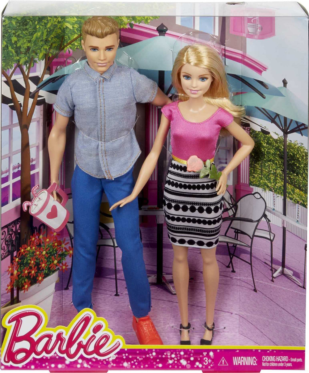 Gift-ready Barbie and Ken duo set ideal for birthdays and doll collection expansion.