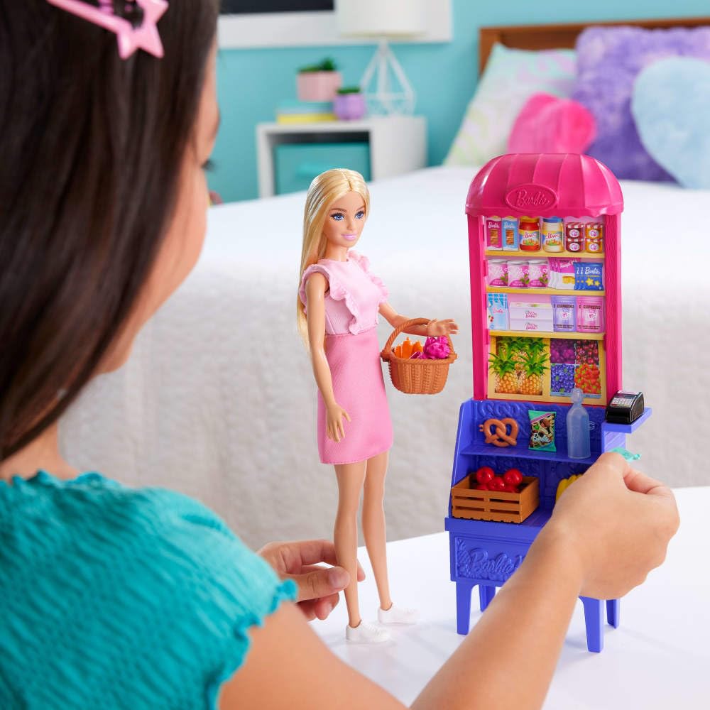 Barbie Malibu market food bananas for imaginative recipes