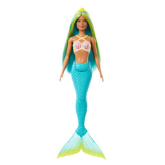 Barbie mermaid doll with shell bodice sparks imaginative undersea adventures.