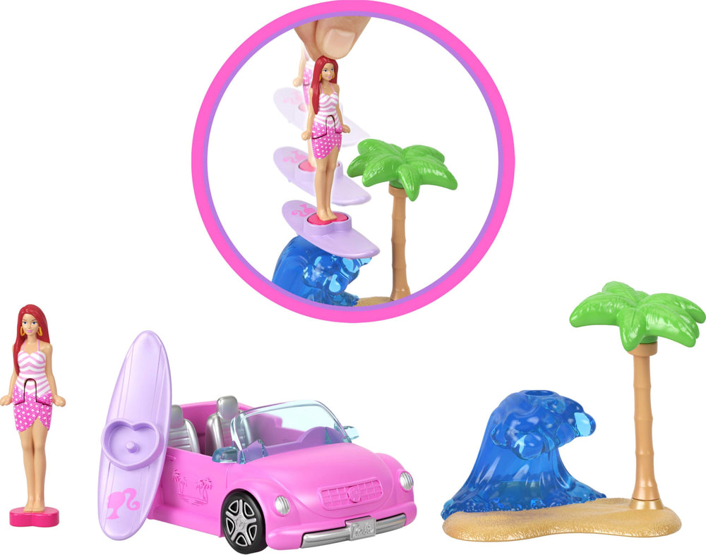 Barbie Mini Barbie Land DreamPlane offering tiny-scale travel storytelling with moving parts