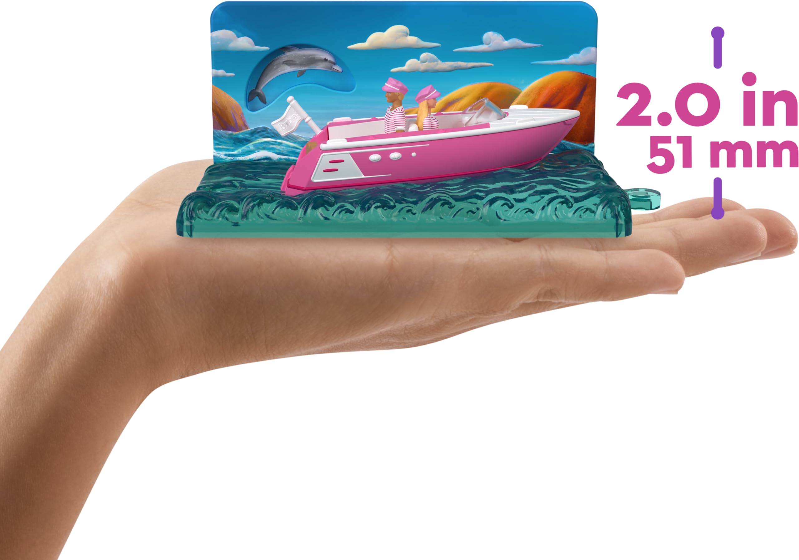 Barbie Mini BarbieLand rocket ship vehicle for space-themed stories