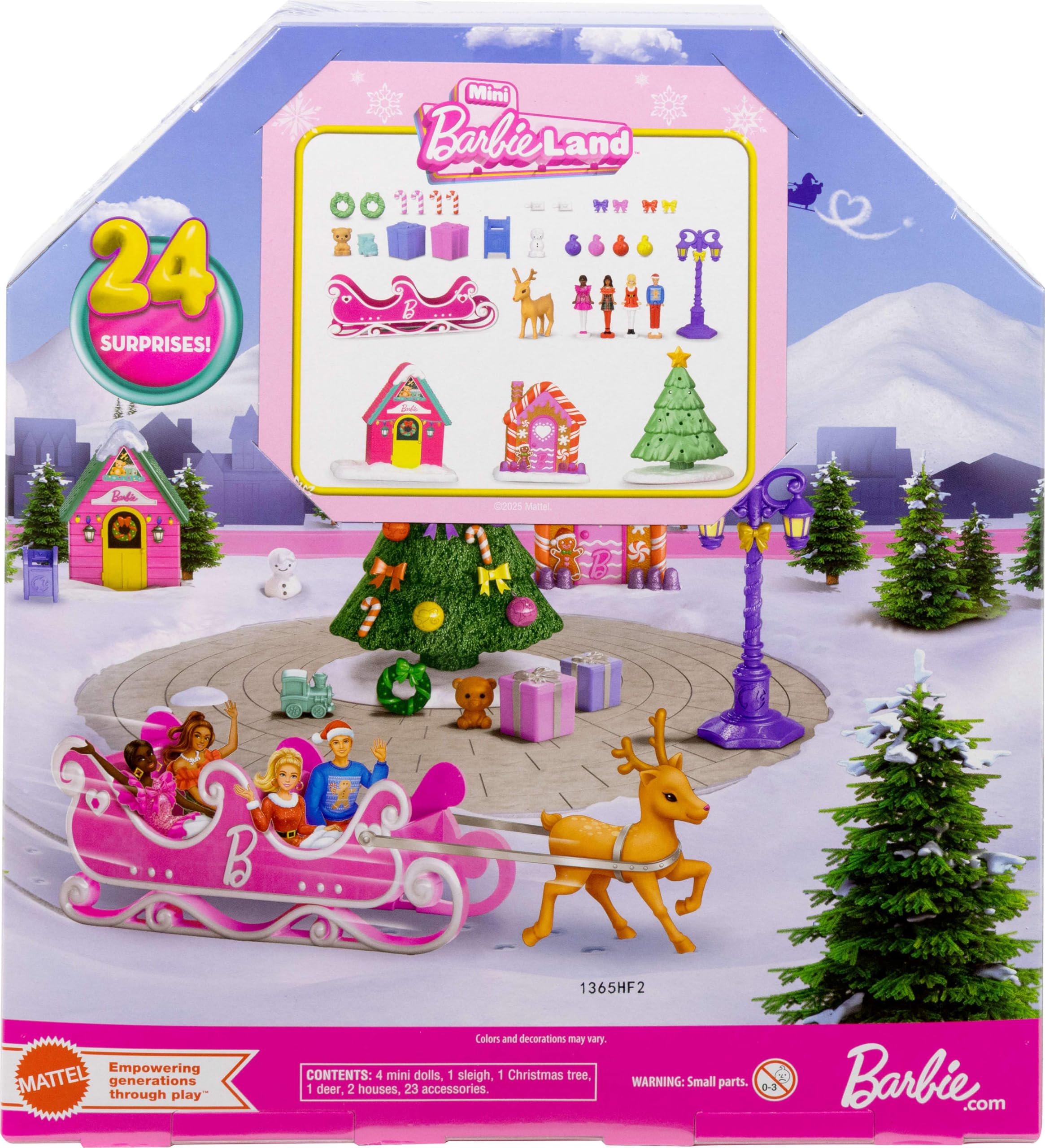 Barbie Mini Land Advent Calendar accessories expand storytelling options