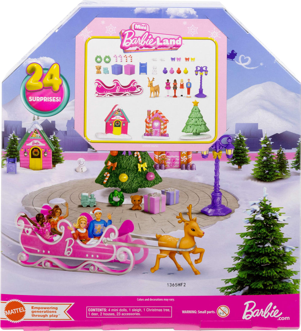 Barbie Mini Land Advent Calendar accessories expand storytelling options