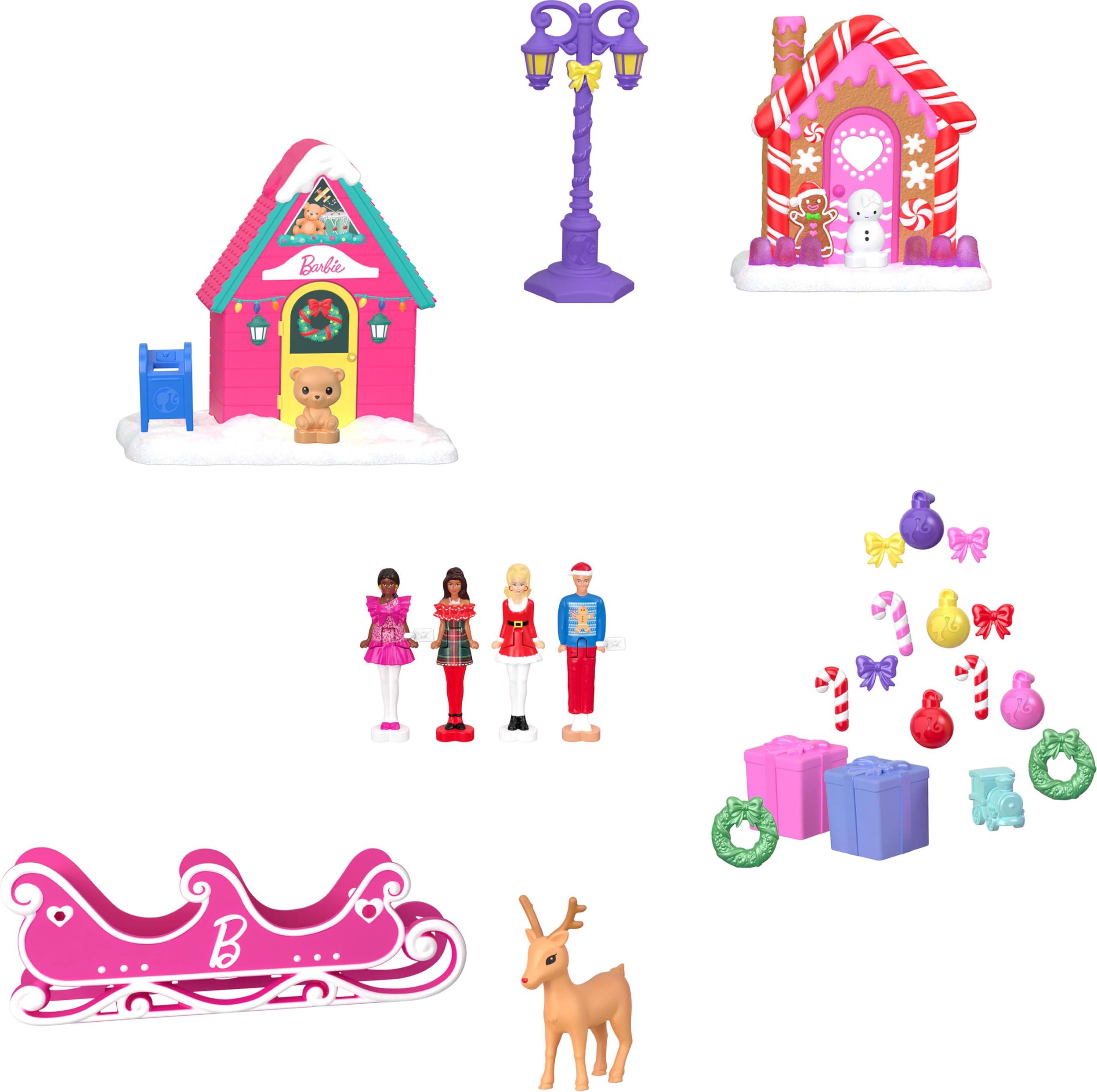 Barbie Mini Land Advent Calendar reindeer for cozy winter narratives