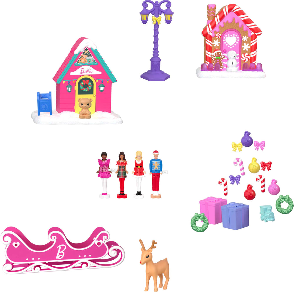 Barbie Mini Land Advent Calendar reindeer for cozy winter narratives