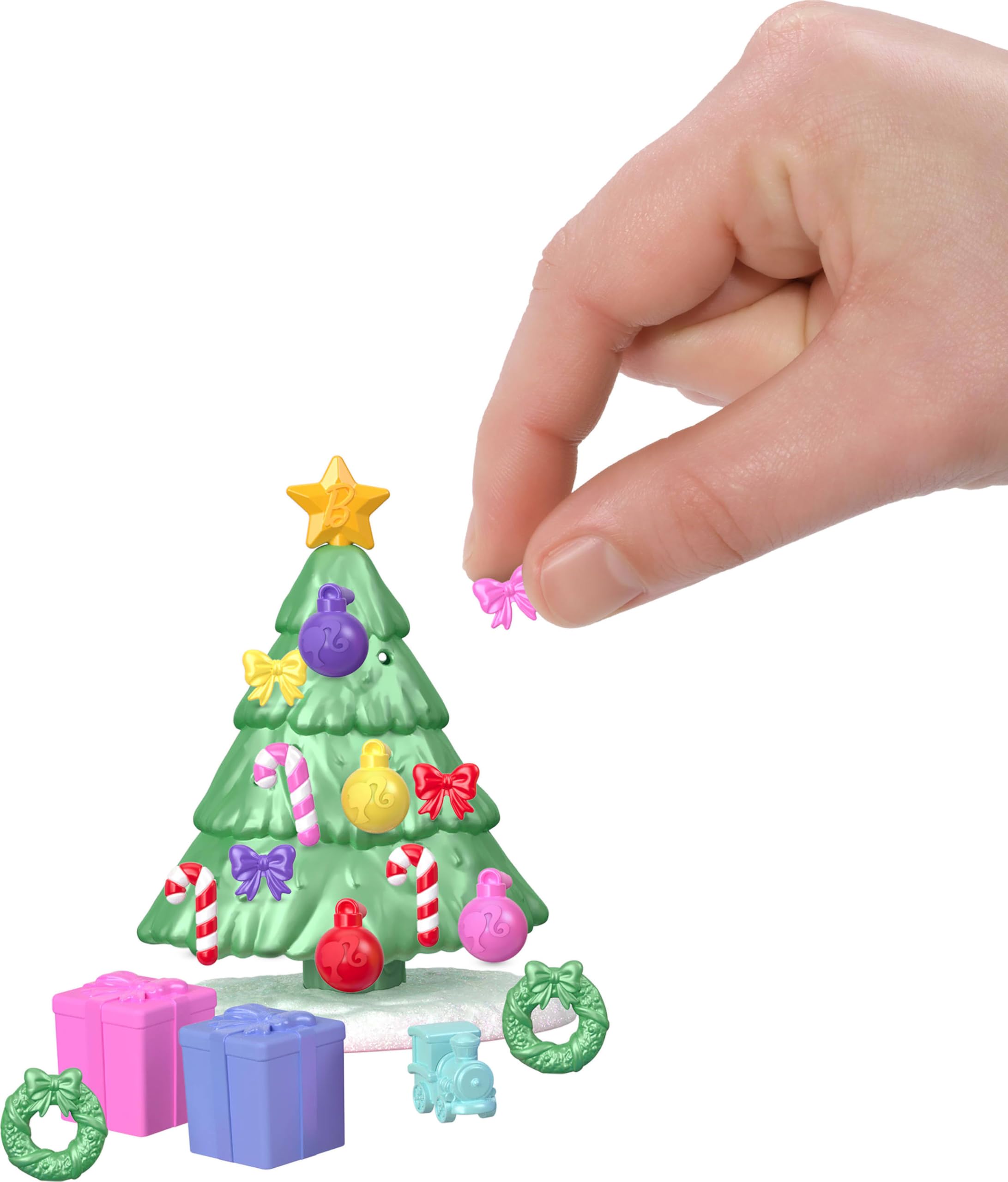 Barbie Mini Land Advent Calendar sleigh for holiday scenes