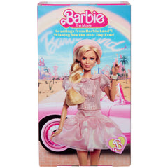 Barbie The Movie doll suited for collectors seeking authentic memorabilia.