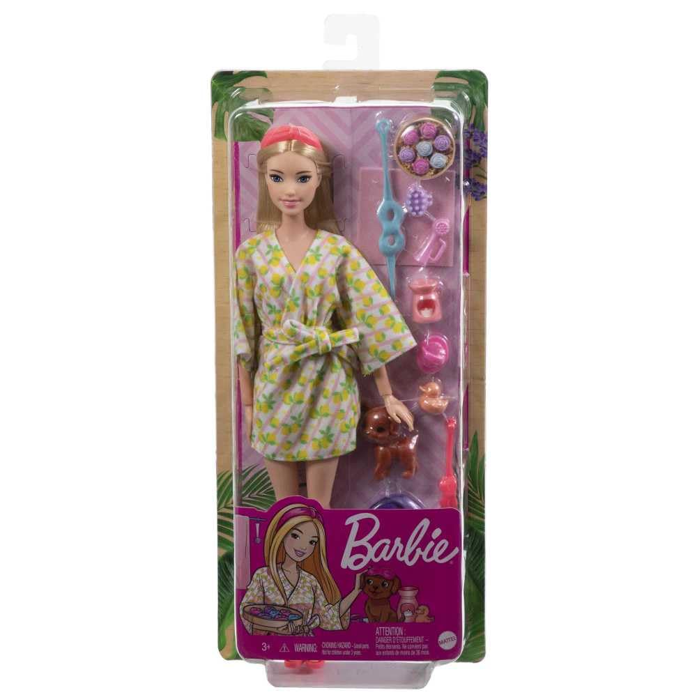 Barbie outdoor workout and hiking scene encourages active pretend adventures.