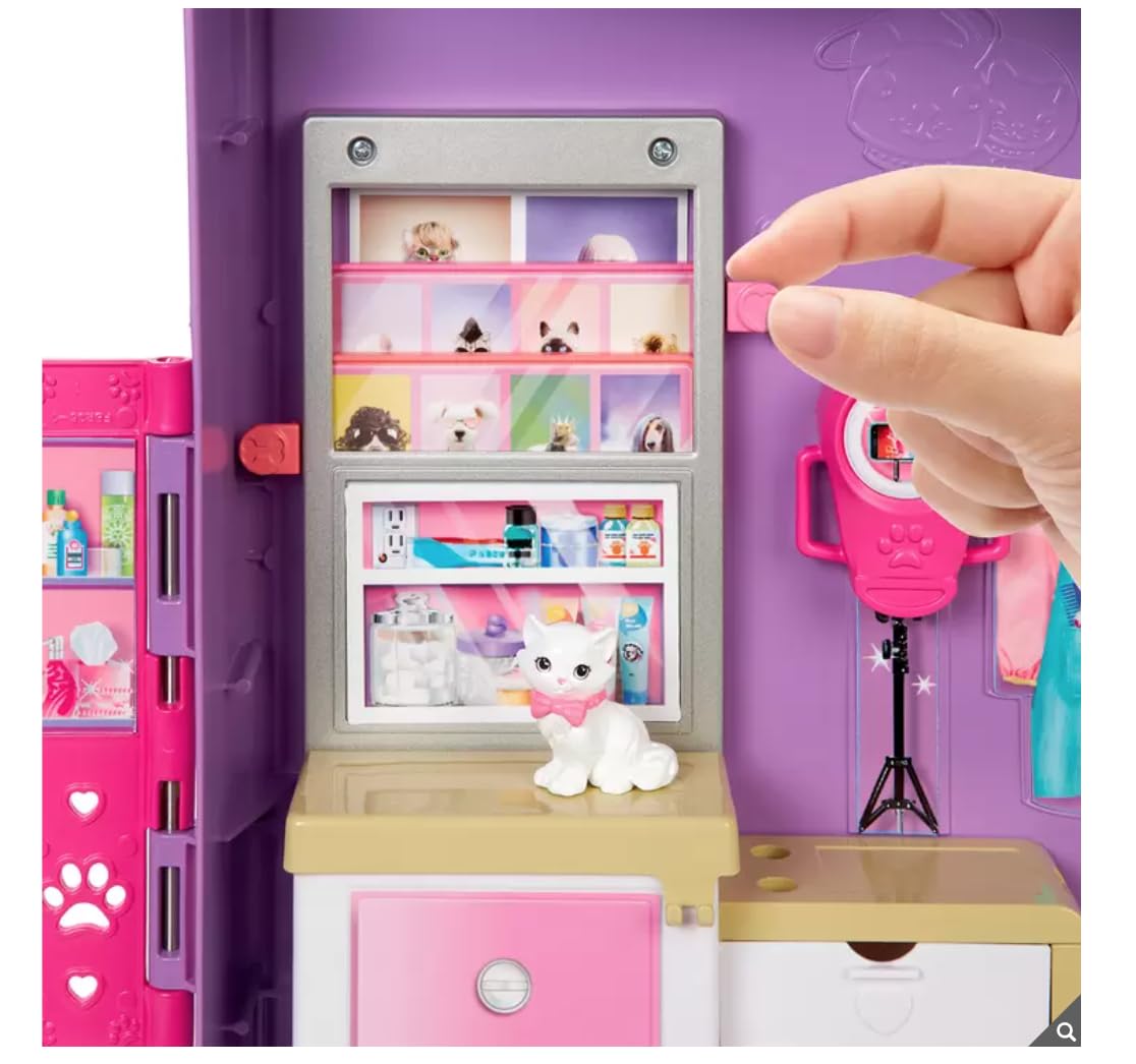 Barbie Pet Nursery bathing station inviting pets to be pampered and cleaned